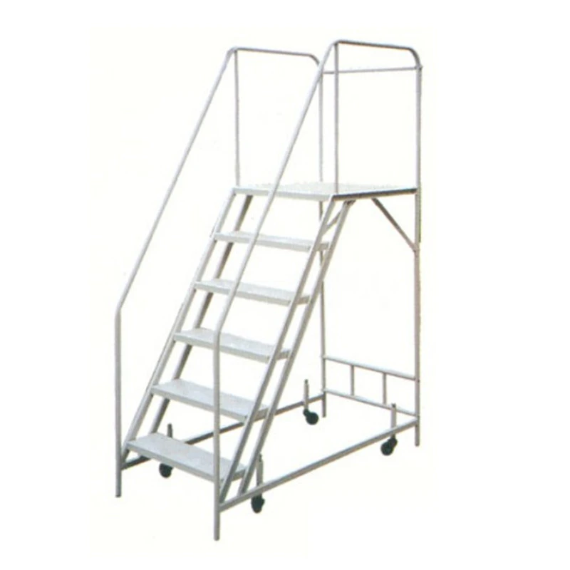 Super Quality Library Step Ladder With Wheels