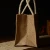 Import Super small mini Packing Eco Handles Jute bag with white Soft cloth cotton rope  Portable cosmetic  bags from China