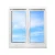 Import supply upvc windows double glazed window suppliers casement windows from China
