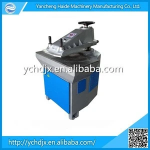 swing arm leather shoe sole cutting machine/clicker press cutting machine/hydraulic clicker press