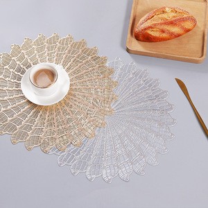Table Accessories simple solid color Nordic style restaurant coffee coasters pvc place mats