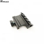 Tactical Accessories Offset Mount 45 degree Angle 4 Slot Side With Picatinny Rail Scope Mount