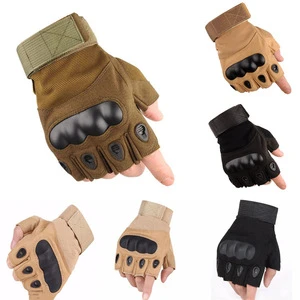 Tactical  Combat Airsoft Shooting Military Bicycle Fingerless Paintball Half Finger  Gloves