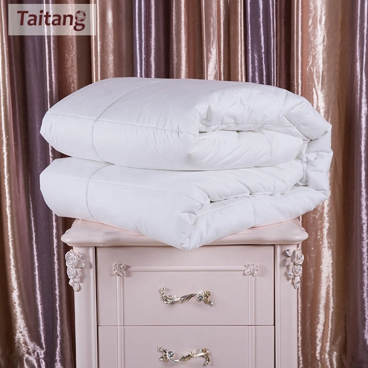 Taitang Soft Quilts Bedding Hotel White Cotton Quilt