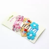 The cloth sticking flower Bobby pins metal