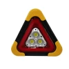 The Fine Quality Rechargeable Multi-purpose Vehicle Warning Light Triangle Solar LED Emergency COB Strong Floodlight