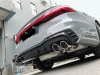 The high-quality A7 S7 carbon fiber rear diffuser rear bumper separator is applicable to-2020
