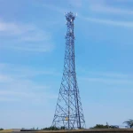 The queen of quality galvanized steel communication towers is cell phone tower telecommunication, gsm communication steel tower