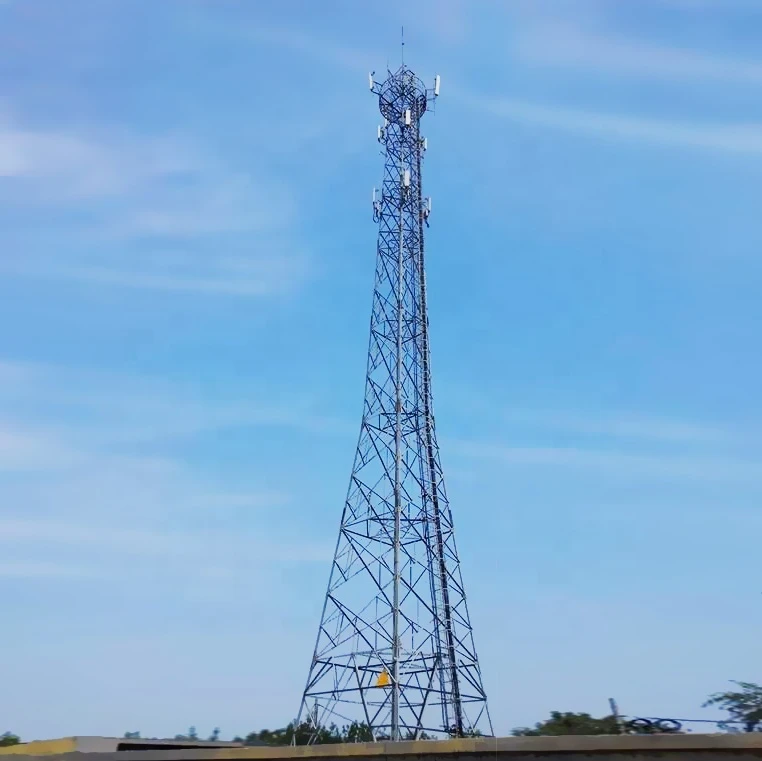 The queen of quality galvanized steel communication towers is cell phone tower telecommunication, gsm communication steel tower