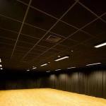 thickness 12mm  rockwool ceiling sound proof fire resistant board use for ceiling decor