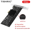 TISHRIC PCIE 1X To 16 Port Sata Expansion Card Converter PCIE 3.0 Splitter Compatible With X4 X8 X16 Graphics Interface