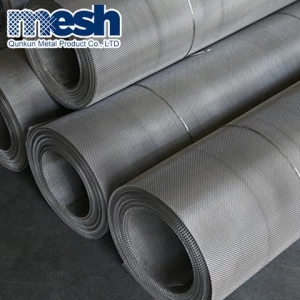 Titanium Woven Wire Mesh/ 50 Micron Stainless Steel Wire Mesh