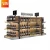 Import Tobacco hotel wine cabinet shelf display rack combination supermarket wine display cabinet wooden steel-wood wall container from China