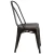 Import Tolixs Style Industrial Rustic Side Chair Industrial Metal Bistro Stackable Cafe Dining Chair from China