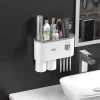 Toothbrush Holder Self-Motion Toothpaste Dispenser Toothbrush Suits Bathroom Products