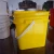 Import Top grade chemical barrel pail recycled custom plastic 20l paint bucket Square plastic buckets from China