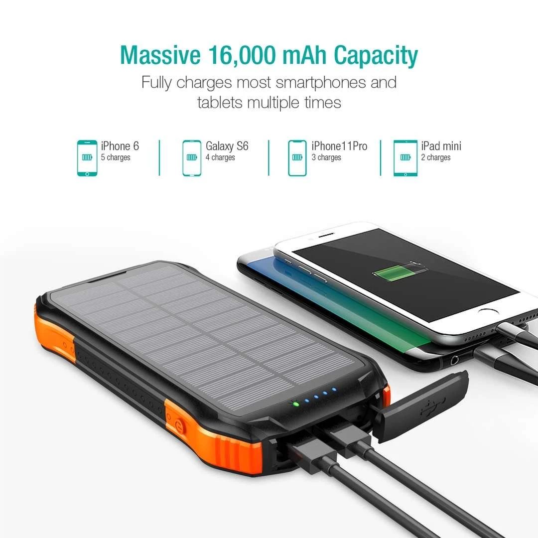 Top Selling Products Portable Solar Power Bank Solar Smartphone Charger Cellphone Oem/Odm
