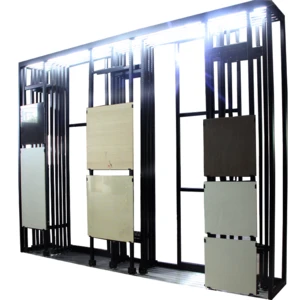 Top selling sliding ceramic tile display rack stand
