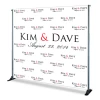 trade show advertising equipment step and repeat logo banner