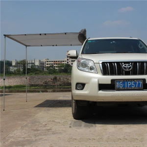 Trailer 4X4 Double Layers Roof Camping Tent Roof Awning Canopy Tent Portable Sunshade Tent