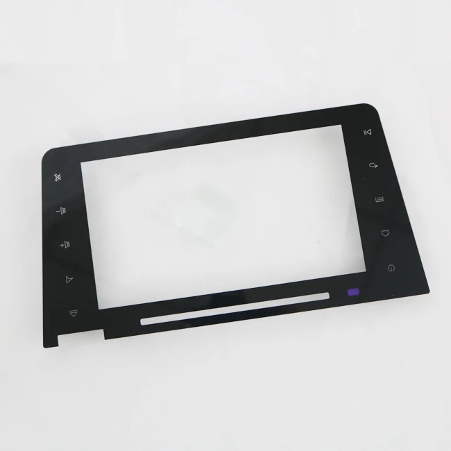transparent glass panel for touch screen
