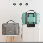Travel bag female leisure light folding small luggage bag short distance large capacity travel bag handbag business