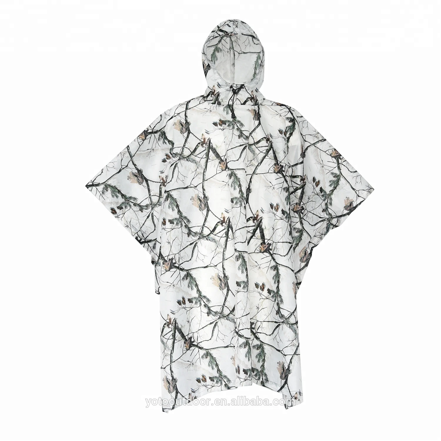 Trending Versatile Camouflage Outdoor Camping Waterproof Rain Coat Poncho Cloak