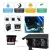 Import truck 720P 7 inch lcd back up HD night vision front rear view security reverse camera kit dual view car camera video system from China