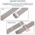 Import Tschick Milanese Slim Bracelet Strap for Apple Watch Band 6 SE 5 44mm 40mm Watchband Stainless Steel Metal Belts for iWatch 4 3 from China