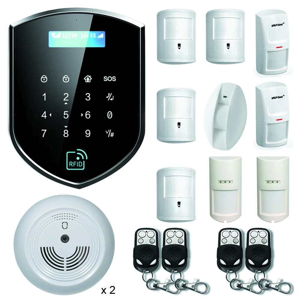 TuyaSmart  WiIFI 4G alarm Home  security systems Wifi GSM wireless gsm power controller
