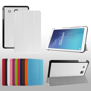 Ultra-Thin stand leather flip Tablet Cover case for samsung TAB E 9.6 T560