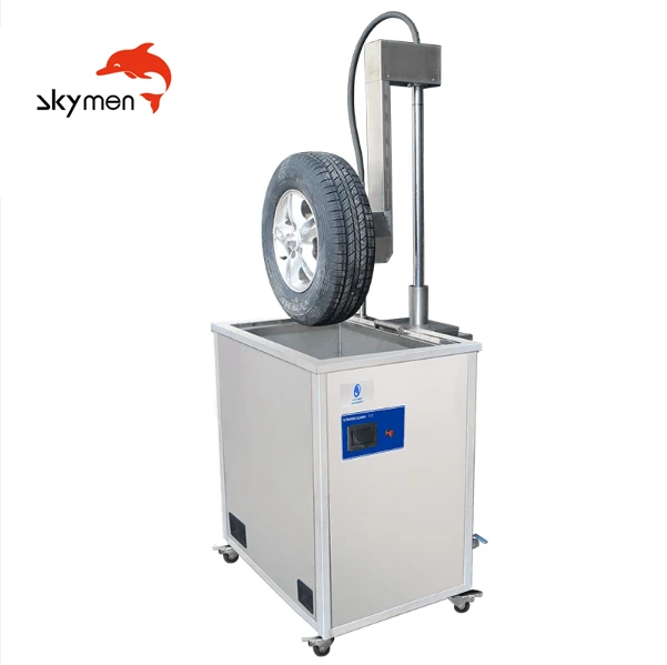 Ultrasonic tyre washing machine for car parts, tyre, engine cleaning customized