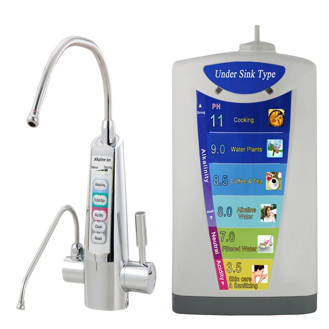 under sink water machine alkaline water ionizer make health water for you drink WTH-802