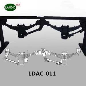 Under Slung Ride Height 5.5" Steel 30000lbs Manufacture Semi Truck Trailer Spare Parts Air Suspension System