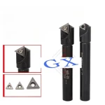 Unilateral 60 degree multifunctional CNC chamfering tool holder turning tool holders lathe machining center machine cut tools