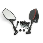 Universal streetbike ABS plastic profiles Carbon motorcycle rearview mirror for HondaX-ADV 750 ADV350 ADV150 ADV 150 350 XADV750
