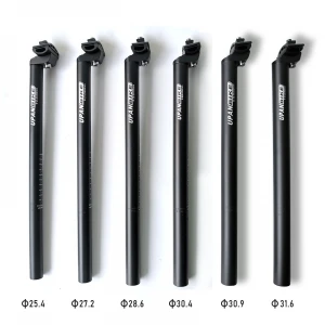 UPANBIKE Bike Seatpost 350mm/450mm 25.4mm-31.6mm Mountain Bicycle Seat Post with Adjust Clamp