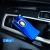 Import USB Thunder Lighter Rechargeable Electronic Lighter Cigarette Plasma Double Arc Palse Pulse Windproof car Gadgets for Men Gift from China
