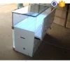 Used glass mobile phone wooden display cabinet