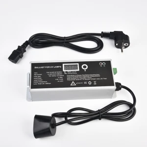 UV germicidal ballast UV lamp 4-55W T5 UV electronic ballast with timer day counting