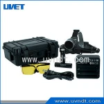 UVET rechargeable 365nm led uv headlamp for Fluorescence detection