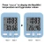Import Wall clocks LCD digital alarm clock for bedroom digital Thermo Hygrometer and Calendar Digital Alarm Clock from China