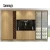 Import Wall unit design home bookcase usage modern tv cabinet from China