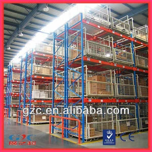 Warehouse Cage Storage Cold Rolled Steel Selective Adjustable Beam Pallet Rack