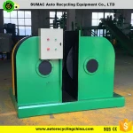 Waste rubber tire wire debeader machine for sale pyrolysis plant use