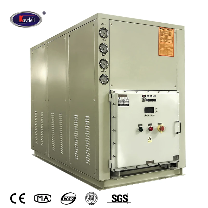 Water chiller ce industrial chiller explosion proof EXDIIBT4/cooler fan cooler carbonated drinks
