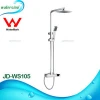 Watermark DR brass bathroom rain shower mixer faucet set bath accessories