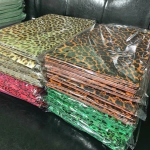 waterproof faux leather for leopard prints designs leather sheets