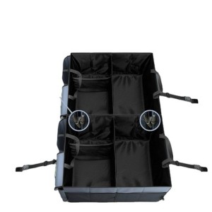 100% Waterproof foldable Bottom Drive Auto Products Car Trunk Organizer Storage bag with Straps factory supplier OEM custom