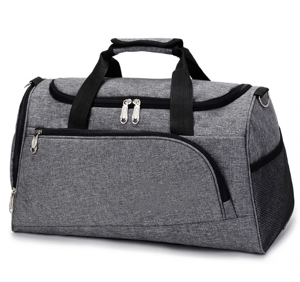 Waterproof  Large capacity new Novel design duffle polyester  weekend travel tote  duffel bags with shoes compartment